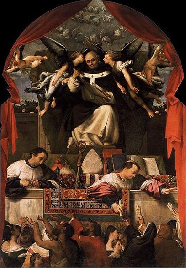 Lorenzo Lotto The Alms of St. Anthony oil painting picture